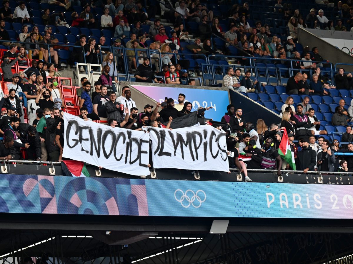 ‘Genocide Olympics’: Israeli soccer team plays in Paris as IDF bombs school in Gaza