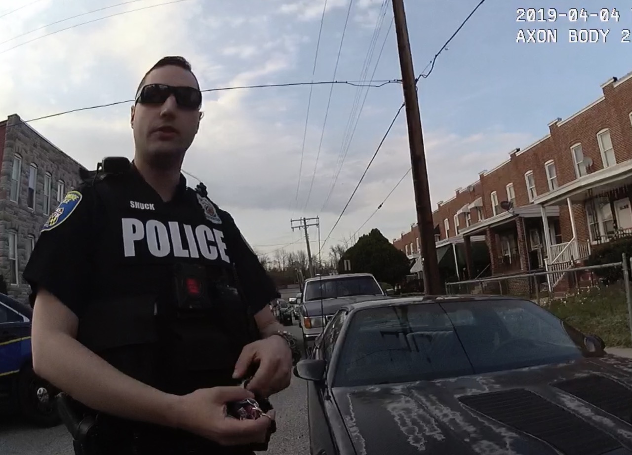 Body Worn Camera Courtesy of Baltimore City Police Department